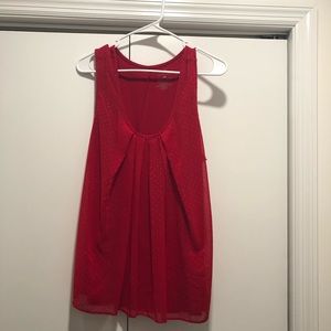 Red shell with gold accent hardware